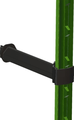 Produktbild: Ako Isolator 15 cm, für T-Pfosten, Litze, Seil und Band bis 20 mm, 25 St. 442347