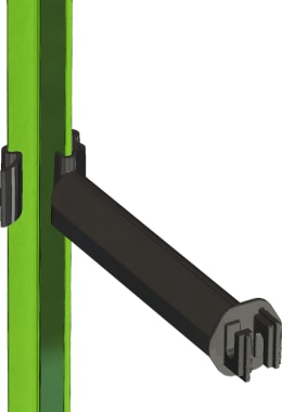 Produktbild: Ako Isolator 15 cm, für T-Pfosten, Litze, Seil und Band bis 20 mm, 25 St. 442347