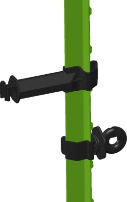 Produktbild: Ako Isolator 7 cm, für T-Pfosten, Litze, Seil und Band bis 20 mm, 25 St. 442348