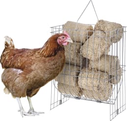 Produktbild: KERBL Heuraufe für Hühner und andere Kleintiere
