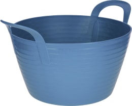 Produktbild: KERBL Aufbewahrungs- und Transportbehälter FlexBag 12 l, royalblau, Kunststoff, mit zwei Griffen, 3228293