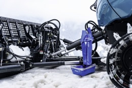 Lifestyle: DERBLAUE® Serviceset aus Auffangwanne Profi, Rutsche, Spritzschutz und Beutel
