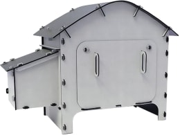 Produktbild: Hühnerstall Harmony 108 x 128 x 91 cm für 6 Hühner, von Chick'A®, 38CHI595501