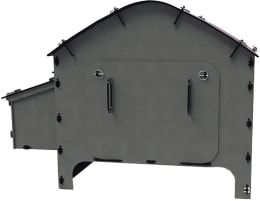 Produktbild: Hühnerstall Harmony 128 x 128 x 91 cm für 8 Hühner, von Chick'A®, 38CHI595502