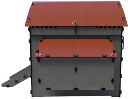 Produktbild: Hühnerstall Harmony 128 x 128 x 91 cm für 8 Hühner, von Chick'A®, 38CHI595502