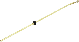 Produktbild: Birchmeier® Spritzrohr 60 cm Messing, gebogen, beweglicher Nippel, für Spritze Flox, Iris, A, C, REB, REC