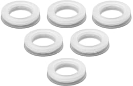Produktbild: Birchmeier® Manschette weiß, für Pulverzerstäuber DR 5, Spritze Garden Star 3, 5, Profi Star 3, 5, 6 St.