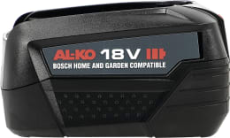 Produktbild: AL-KO Ersatzakku B100 Li 18 V/5,0 Ah, 90 Wh, 0,67 kg