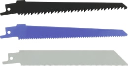 Produktbild: AL-KO Ersatzsägeblätterset 15 cm für Akku-Säbelsäge PS 1815, 3 St.