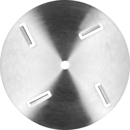 Produktbild: Widl® Schälblatt 450 mm Bohrung 30 mm, Chromstahl, für das Zuspitzen und Schälen von Holzstämmen, W 59.450