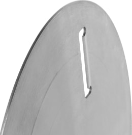 Produktbild: Widl® Schälblatt 450 mm Bohrung 30 mm, Chromstahl, für das Zuspitzen und Schälen von Holzstämmen, W 59.450