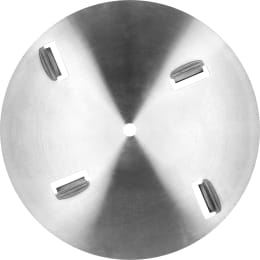 Produktbild: Widl® Schälblatt 600 mm Bohrung 30 mm, Chromstahl, für das Zuspitzen und Schälen von Holzstämmen, W 59.600