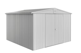 Produktbild: Biohort Gerätehaus Europa 7 316 x 300 cm silber, metallic Doppeltür
