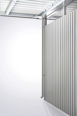 Produktbild: Biohort Regenfallrohr-Set 4 x 4 cm quarz-grau, metallic Fallrohr