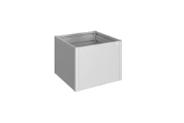 Produktbild: Biohort Metall Hochbeet Typ 1x1 silber, metallic verschiedene Ausführungen Füllmenge 694,93 l