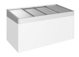 Produktbild: Biohort Frühbeetaufsatz für Hochbeet 2x1 200 x 101 cm silber, metallic
