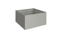 Produktbild: Biohort Metall Hochbeet Typ 1,5x1,5 quarz-grau, metallic verschiedene Ausführungen Füllmenge 1.618,93 l