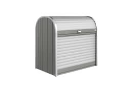 Produktbild: Biohort Gartenschrank 120 117 x 73 cm quarzgrau-metallic zur Aufbewahrung