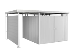 Lifestyle: Biohort Seitenwand für Seitendach 277 x 2,5 cm silber, metallic