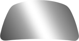 Produktbild: Mekra Spiegelglas 1009 links/rechts 178 x 92 x 2 mm, beheizbar, für Außenspiegel 1009 mit extra großem