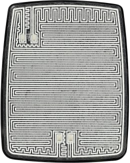 Produktbild: Mekra Spiegelglas 1009 links/rechts 225 x 285 x 3 mm, beheizbar, für Außenspiegel 1009 mit extra großem