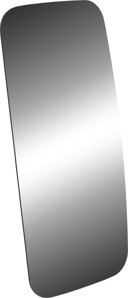 Produktbild: Mekra Spiegelglas 250/300/210/320, 174,6 x 365,1 x 3 mm, Wölbungsradius 1.800 mm, unbeheizbar