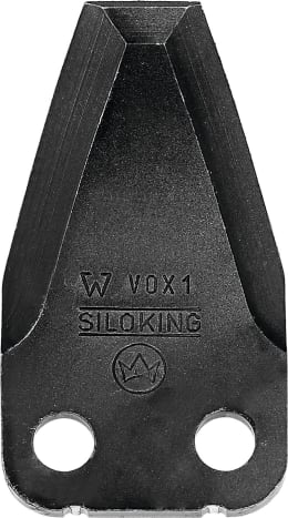 Produktbild: Siloking Fräsmesserklinge 81 x 50 x 5 mm gewinkelt, für Futtermischwagen Compact, Premium, Prestige