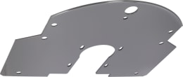 Produktbild: Fendt Steinschutz oben 475 x 390 mm, für Gleitkufen Mähwerk Fella SM, Massey Ferguson DM