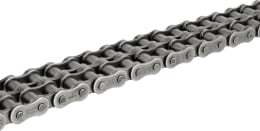 Produktbild: Fendt Rollenkette DIN 8187 (zweifach) 1 (25,4 mm), Ø Rolle 15,88 mm, für Förderschneckenantrieb