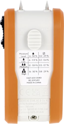 Produktbild: STIHL Feuchtigkeitsmessgerät für Brennholz, Bauholz, Gips oder Zement
