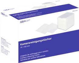 Produktbild: GEA Putztuch für Melkroboter-Kamera 80 x 70 mm, weiß, 1 x Packung à 350 Tücher