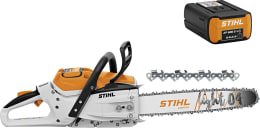 Produktbild: STIHL Akku-Kettensäge MSA 300 Schienenlänge 40 cm, mit Akku/Ladegerät, 2 Ketten, MA02 200 0004