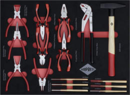 Set: Airpress Werkzeugwagen 250-teilig