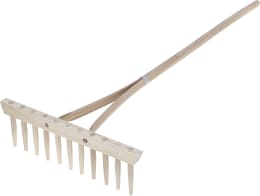 Produktbild: KERBL Kinderheurechen Holz 37 cm mit 11 Holzzähnen