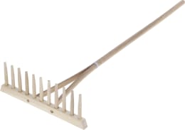 Produktbild: KERBL Kinderheurechen Holz 37 cm mit 11 Holzzähnen
