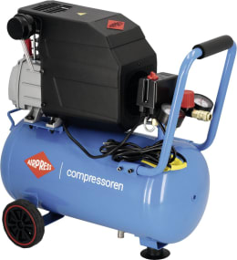 Produktbild: Airpress Kompressor HL 260-25 6 bis 8 bar, 24 l-Behälter, Abgabeleistung 206 l/min, 36871