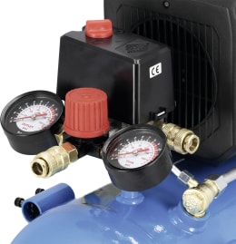 Produktbild: Airpress Kompressor HL 260-25 6 bis 8 bar, 24 l-Behälter, Abgabeleistung 206 l/min, 36871