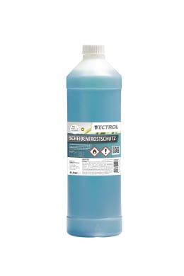 Produktbild: TECTROL SCHEIBENFROSTSCHUTZ 1 l Flasche Scheibenfrostschutzkonzentrat -60 °C, Scheibenwischwasser