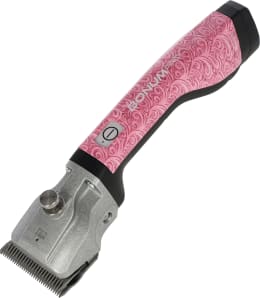 Produktbild: AESCULAP Akku-Schermaschine Bonum Pro für Pferde, rosa mit Ornamentmuster