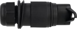 Produktbild: Herth + Buss Stecker 6 – 24 V, 3-polig, mit Kabelverschraubung, Flachsteckanschluss 6,3 mm, 51 305 635