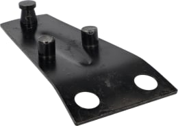 Produktbild: Messerhalter 205 x 95 mm für Mähwerk Deutz-Fahr, Kverneland, Pöttinger