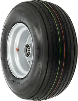 Produktbild: mefro Komplettrad 16x6.50 - 8 69B C-737, Felge Stahlblech, silber lackiert, Kugellager, Nabe 25 x 64 mm
