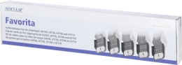 Produktbild: AESCULAP® Aufsteckkammset 5 St. für Scherkopf Favorita GH700, GT736, GT746, GT710