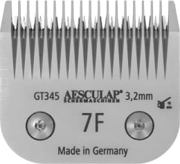 Produktbild: AESCULAP® Scherkopf SnapOn Gr. 7 F, Schnitthöhe 3,2 mm, Schnittbreite 40 mm, GT345