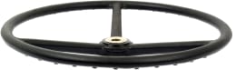 Produktbild: Lenkrad 450 mm Konus unten/oben 20/18 mm, für Traktor Case IH, David Brown, New Holland, Massey Ferguson