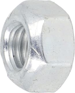 Produktbild: Sicherungsmutter DIN 980, ISO 7042 metrisch, Klemmteil Metall, Stahl, verzinkt, blau passiviert (A2K)