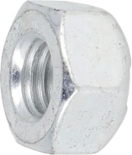 Produktbild: Sicherungsmutter DIN 980, ISO 7042 metrisch, Klemmteil Metall, Stahl, verzinkt, blau passiviert (A2K)