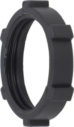 Produktbild: Holder Überwurfmutter schwarz R 3/4 IG, 34 mm x 6,5 mm, für Düsenstock Feldspritze