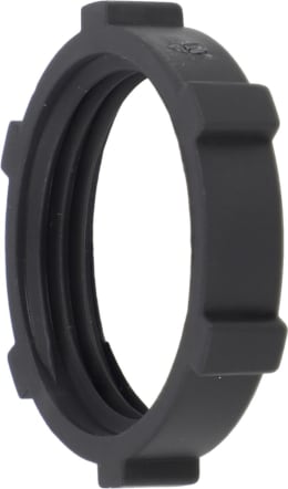 Produktbild: Holder Überwurfmutter schwarz R 3/4 IG, 34 mm x 6,5 mm, für Düsenstock Feldspritze