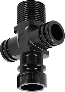 Produktbild: Holder Düsenträger 2 x Steckanschluss für Gehäuse
